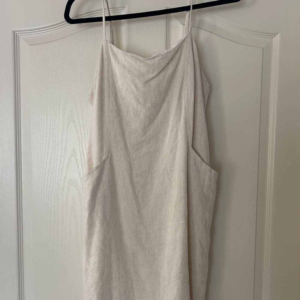 Elegant Cream Mini Dress